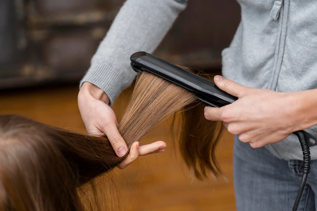 how to straighten hair without heat.